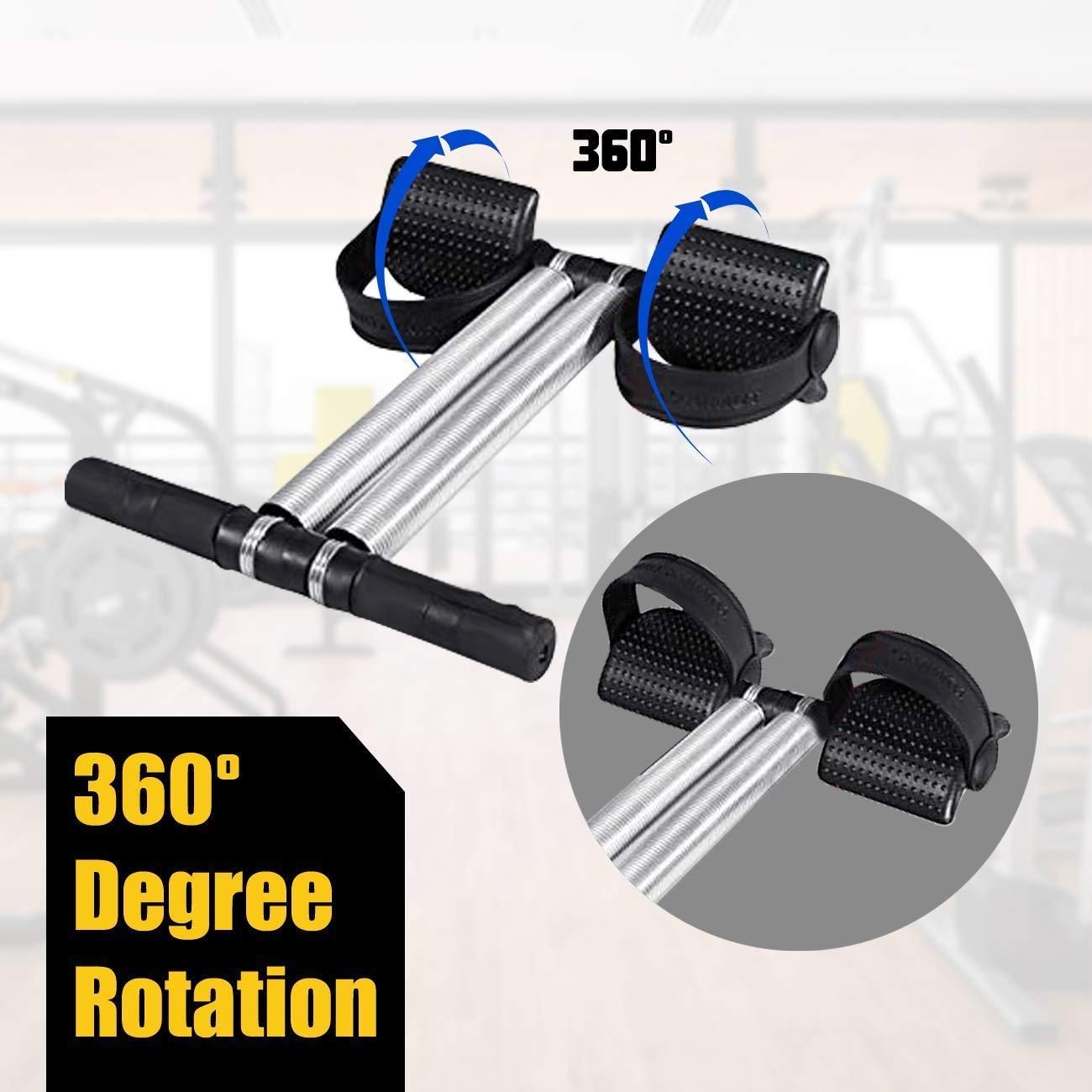 Double Spring Tummy Trimmer – Dual Resistance Ab & Waist Exerciser