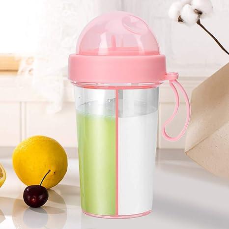 Hot & Cold Drink Bottle with Double Straws – 1000ml